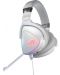 Gaming ακουστικά Asus - ROG Delta, λευκά - 4t
