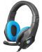 Gaming ακουστικά Fury - Phantom, RGB, για κονσόλες, μαύρα/μπλε - 1t