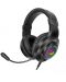 Gaming ακουστικά με μικρόφωνο Redragon - Hylas H260RGB, μαύρα - 1t
