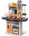 Σετ παιχνιδιού Raya Toys -Παιδική κουζίνα με νερό και ατμό, πορτοκαλί - 1t