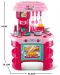 Σετ παιχνιδιών Buba Kitchen Cook - Παιδική κουζίνα, ροζ - 4t