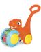 Παιχνίδι ώθησης Tomy Toomies - Jurassic World, Σπρώξε και μάζεψε με T-Rex - 1t