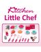 Σετ παιχνιδιών Buba Kitchen Cook - Παιδική κουζίνα, ροζ - 3t