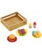 Σετ παιχνιδιών Raya Toys - Food Box Μπέργκερ και παγωτό - 1t