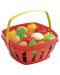 Σετ παιχνιδιού Ecoiffier - Καλάθι με φρούτα και λαχανικά, 15 τεμάχια - 1t
