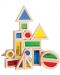 Σετ παιχνιδιού Smart Baby - Ημιδιάφανες γεωμετρικές φιγούρες με κορνίζες, 24 τεμάχια - 1t