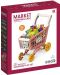 Σετ παιχνιδιού Market - Καλάθι αγορών με προϊόντα, 56 τεμάχια, ροζ - 2t