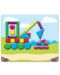 Σετ παιχνιδιού Galt Toys - Μαγνητικά σχήματα και χρώματα - 4t