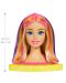 Σετ παιχνιδιού Barbie Color Reveal - Μανεκέν για χτενίσματα, με αξεσουάρ - 4t