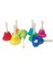 Σετ παιχνιδιού Smart Baby - Ηχητικές χρωματιστές καμπάνες - 1t