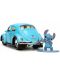 Σετ παιχνιδιού Jada Toys Disney - Lilo and Stitch, Αυτοκίνητο1959 VW Beetle - 3t