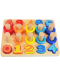 Σετ παιχνιδιού Acool Toy - Ξύλινος πίνακας με αριθμούς και κρίκους - 1t