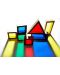 Σετ παιχνιδιού Smart Baby - Ημιδιάφανες γεωμετρικές φιγούρες με κορνίζες, 24 τεμάχια - 3t