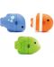 Παιχνίδια μπάνιου Munchkin - Рибки, αλλαγή χρώματος, 3 τεμάχια - 1t