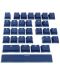 Καπάκια για μηχανικό πληκτρολόγιο Ducky - Navy, 31-Keycap Set, μπλε - 1t