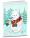 Κάρτα  iGreet -Αρκούδα τον χειμώνα - 1t
