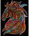 Πίνακα χρωματισμού ColorVelvet - Άγριο άλογο, 47 x 35 cm - 1t