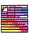 Καπάκια για μηχανικό πληκτρολόγιο Ducky - Afterglow, 108-Keycap Set - 2t