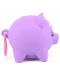 Κουμπαράς Boti Pocket Money Piggies - Μωβ, με αξεσουάρ - 4t