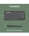 Πληκτρολόγιο Logitech - Pebble Keys 2 K380s, ασύρματο, ISO Layout, Graphite - 10t