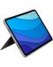 Πληκτρολόγιο Logitech - Combo Touch, iPad Pro 11" 1st, 2nd, 3rd gen, Sand - 3t
