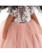 Σετ ρούχων κούκλας Orange Toys Sweet Sisters - Ροζ φόρεμα με πούλιες - 3t
