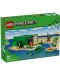 Κατασκευαστής LEGO Minecraft - Το σπίτι της χελώνας στην παραλία (21254) - 1t
