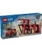 Κατασκευαστής LEGO City - Πυροσβεστικός σταθμός με πυροσβεστικό όχημα (60414) - 1t