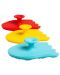 Σετ παιχνιδιών μπάνιου Ubbi -Παιχνίδια σιλικόνης με βεντούζες 3 τεμαχίων - 3t