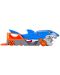 Σετ  Mattel Hot Wheels -Μεταφορέας αυτοκινήτου καρχαρίας, με 1 αυτοκίνητο - 6t