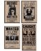 Σετ μαγνήτες Cine Replicas Movies: Harry Potter - Wanted Posters - 1t