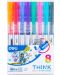 Σετ στυλό Deli Think - EQ300-8C, 8 χρώματα - 1t