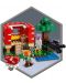 Κατασκευαστής Lego Minecraft -  Το σπίτι των μανιταριών (21179) - 4t