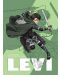 Σετ μίνι αφίσες GB eye Animation: Attack on Titan - Levi & Mikasa - 2t
