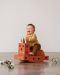 Σετ παιχνιδιού Modu - Curiosity set, Set Burnt Orange + Dusty Green - 5t