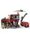 Κατασκευαστής LEGO City - Πυροσβεστικός σταθμός με πυροσβεστικό όχημα (60414) - 4t