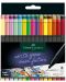 Σετ στενογράφοι Faber-Castell Grip - 0.4 mm, παστέλ και νέον, 30 χρώματα - 1t