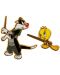 Σετ σήματα CineReplicas Animation: Looney Tunes - Sylvester and Tweety at Hogwarts (WB 100th) - 1t