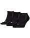 Σετ κάλτσες Puma - Cushioned Sneaker, 3 ζευγάρια, μαύρες - 1t