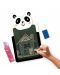 Σετ πίνακα ζωγραφικής και χρωματιστές κιμωλίες Apli Kids - Panda - 3t