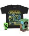 Σετ Funko POP! Collector's Box: Games - Minecraft - Blue Creeper (Glows in the Dark) - 1t