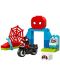 Κατασκευαστής LEGO Duplo - Spidey's Motorcycle Adventure (10424) - 3t