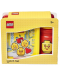 Σετ μπουκαλιών και κουτιών φαγητού Lego - Iconic Classic, Κόκκινο, Κίτρινο - 2t