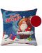 Χριστουγεννιάτικο μαξιλάρι  Amek Toys - Αγιος Βασίλης - 1t