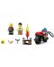 Κατασκευαστής LEGO City - Πυροσβεστική μοτοσυκλέτα διάσωσης (60410) - 4t