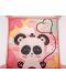 Παρκοκρέβατο για παιχνίδι KikkaBoo - Enjoy, Pink Panda - 5t