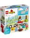 Κατασκευαστής LEGO Duplo-  σπίτι με ρόδες (10986) - 1t