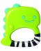 Σετ παιδικές κουδουνίστρες Hola Toys -Δεινόσαυροι, 5 τεμάχια - 2t