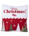 Χριστουγεννιάτικο μαξιλάρι με δεντράκια Amek Toys - Merry Christmas - 1t