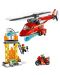 Κατασκευαστής Lego City - Πυροσβεστικό ελικόπτερο διάσωσης (60281) - 3t